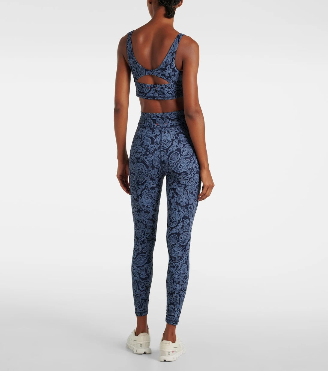 The Upside - Peached Jade paisley sports bra