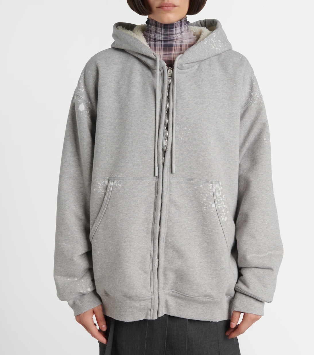 Acne Studios - Logo zip-up hoodie