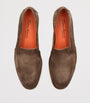 Santoni Suede Malibu Loafers