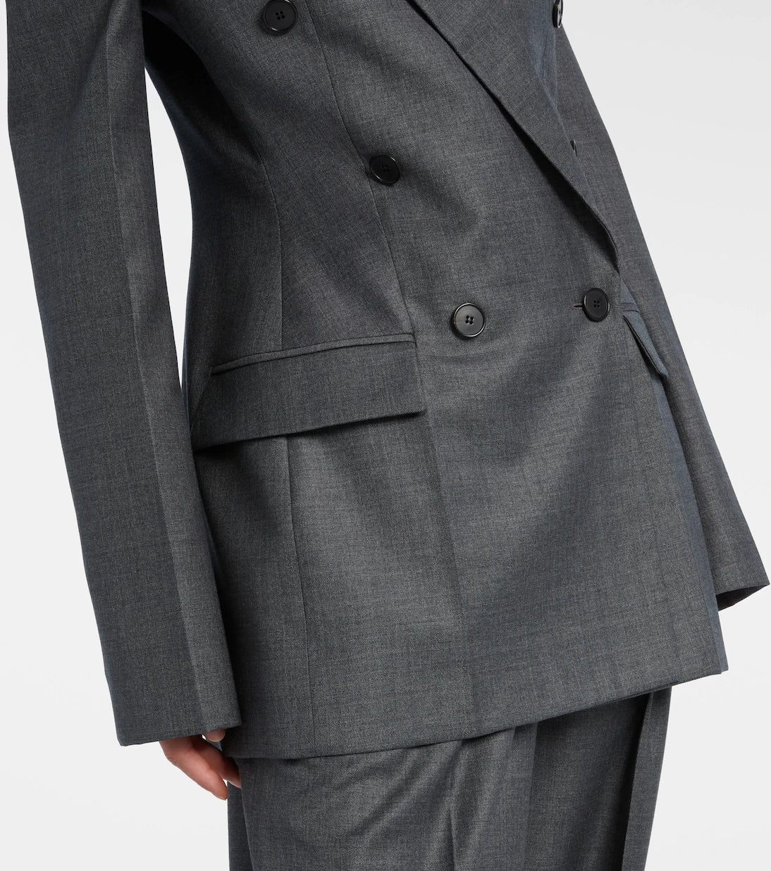 Givenchy - Double-breasted wool blazer