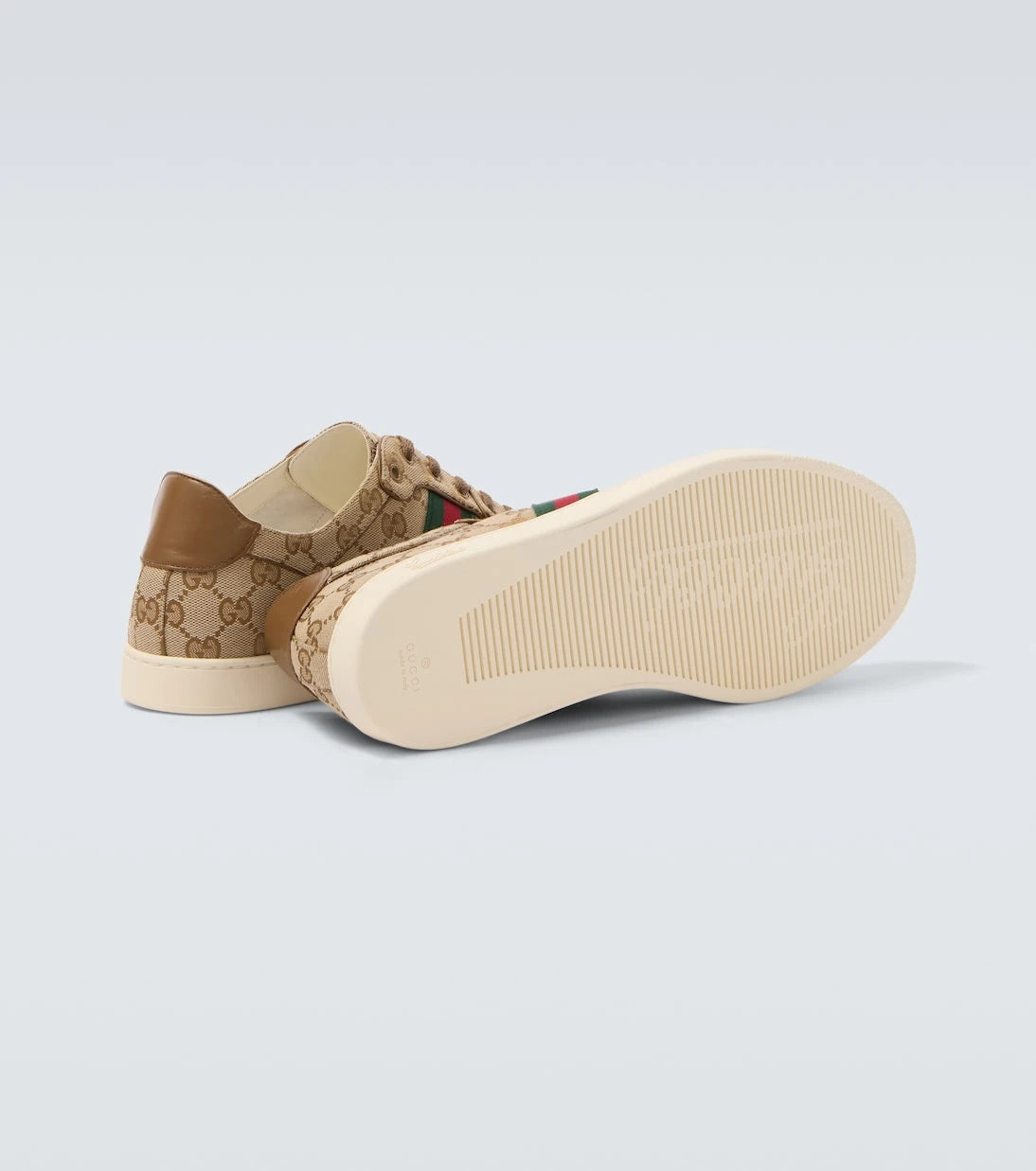 Gucci - Stretch GG canvas low-top sneakers