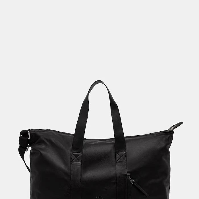 AllSaints пътна чанта мъжка от кожа KEI
