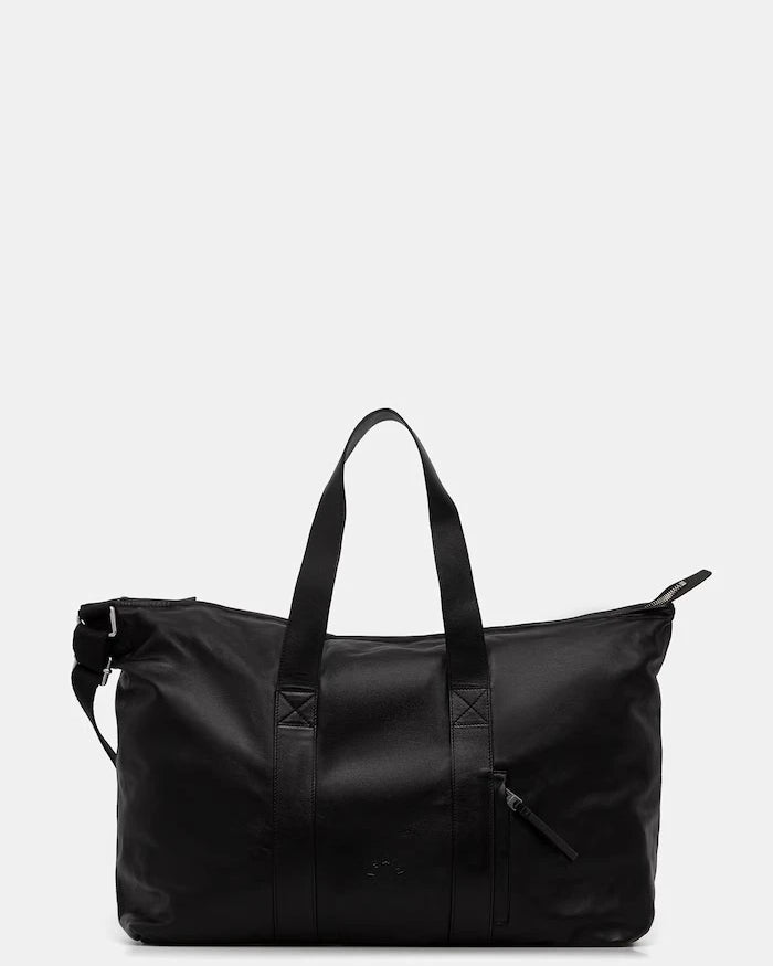 AllSaints erkek deri seyahat çantası KEI