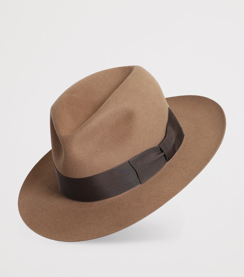 Swaine Rabbit Felt Junior Poet Fedora