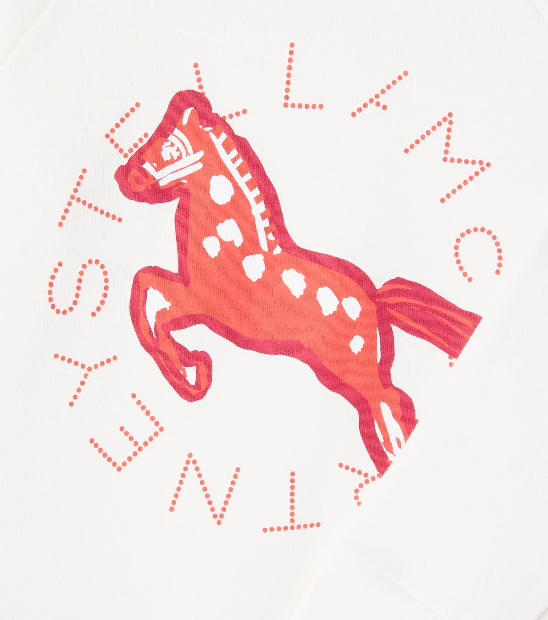 Stella McCartney Kids - Logo cotton fleece sweatshirt