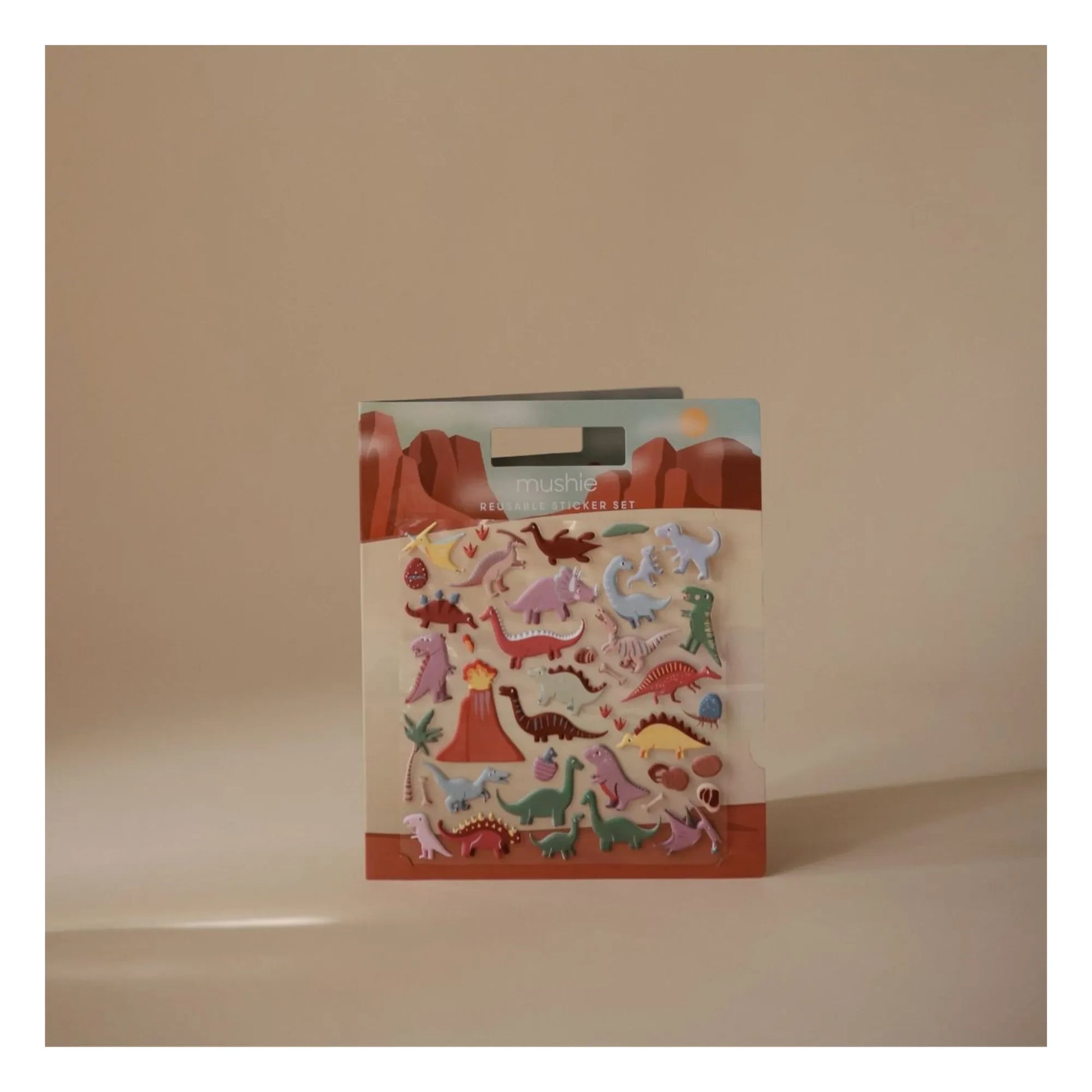 Mushie - Dino sticker book