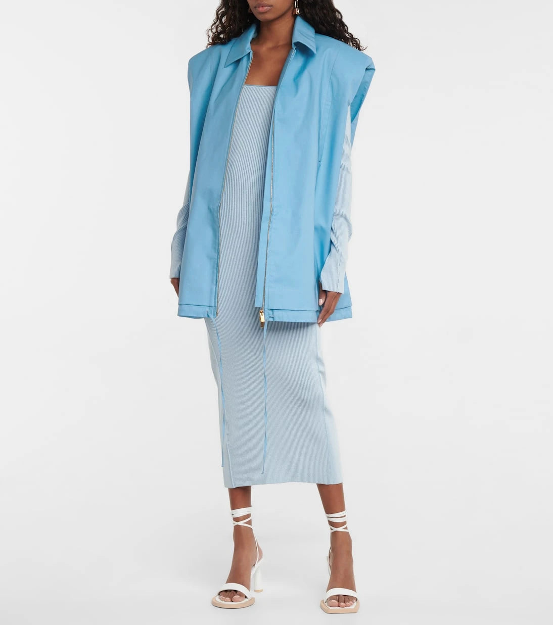 Jacquemus - Le Gilet Biella cutout wool vest