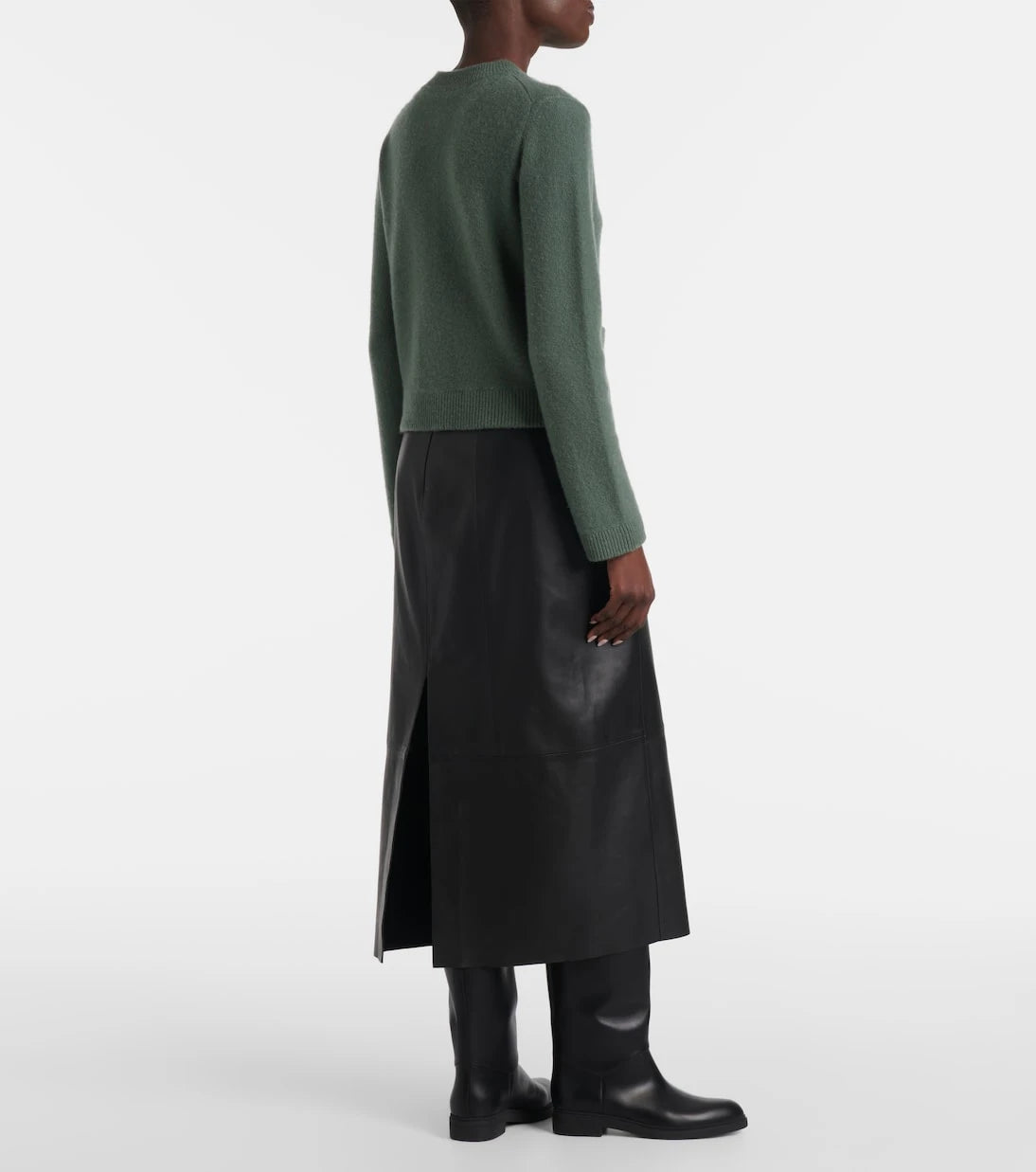 Vince - Shrunken Boiled knitted jacket