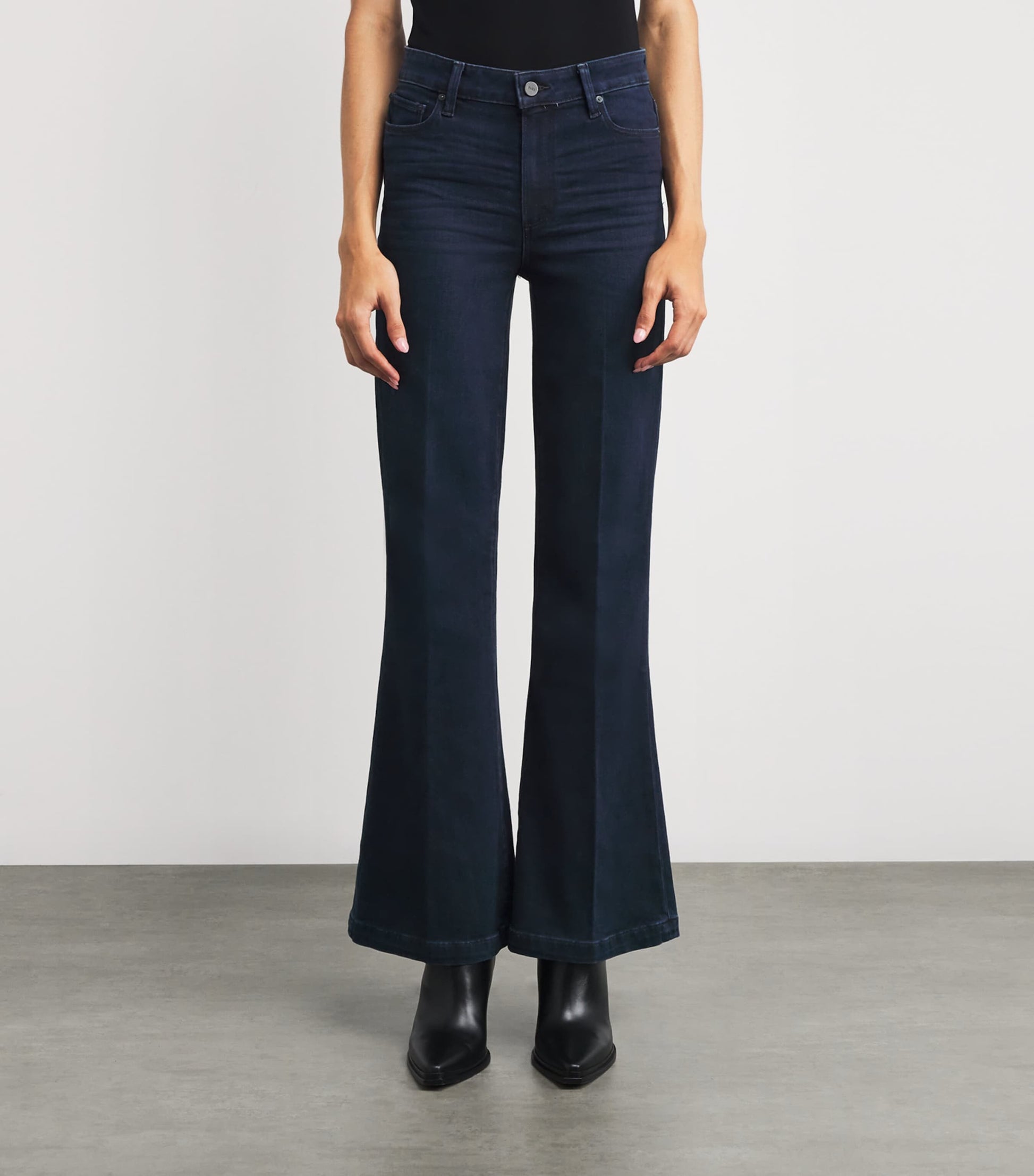 Blue Genevieve Flared Jeans