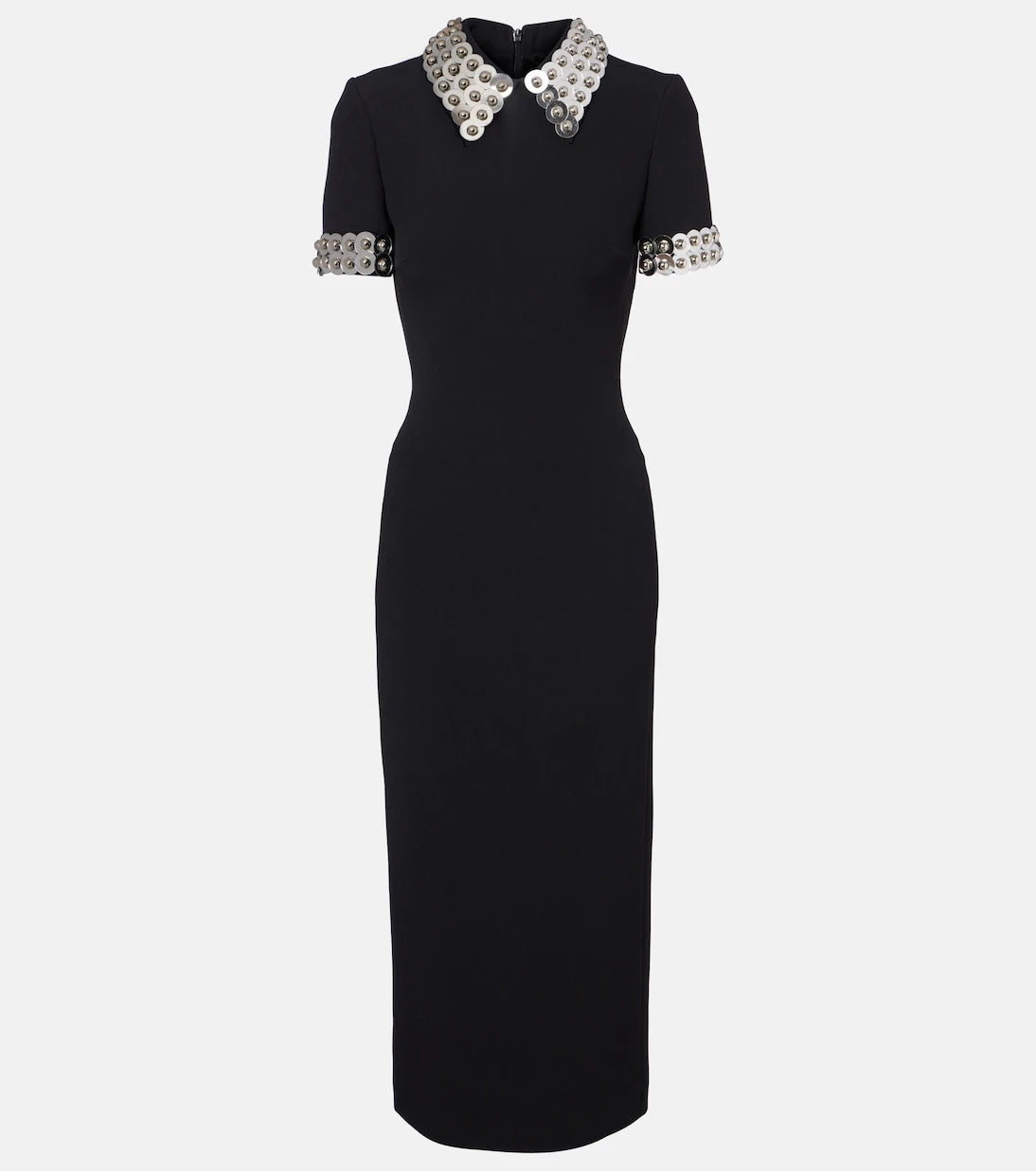 David Koma - Embellished cady midi dress