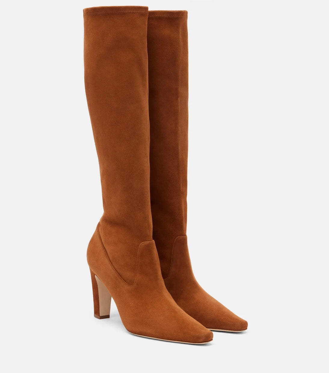 Manolo Blahnik - Pavisco suede knee-high boots
