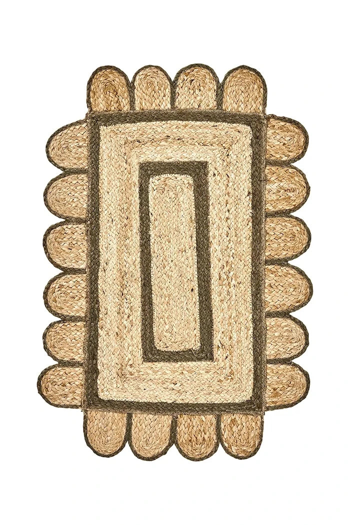 House Doctor изтривалка от юта 90 x 60 cm