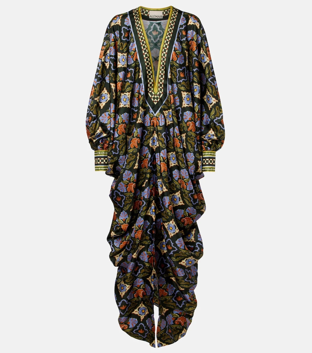 Alémais - Cece floral silk kaftan