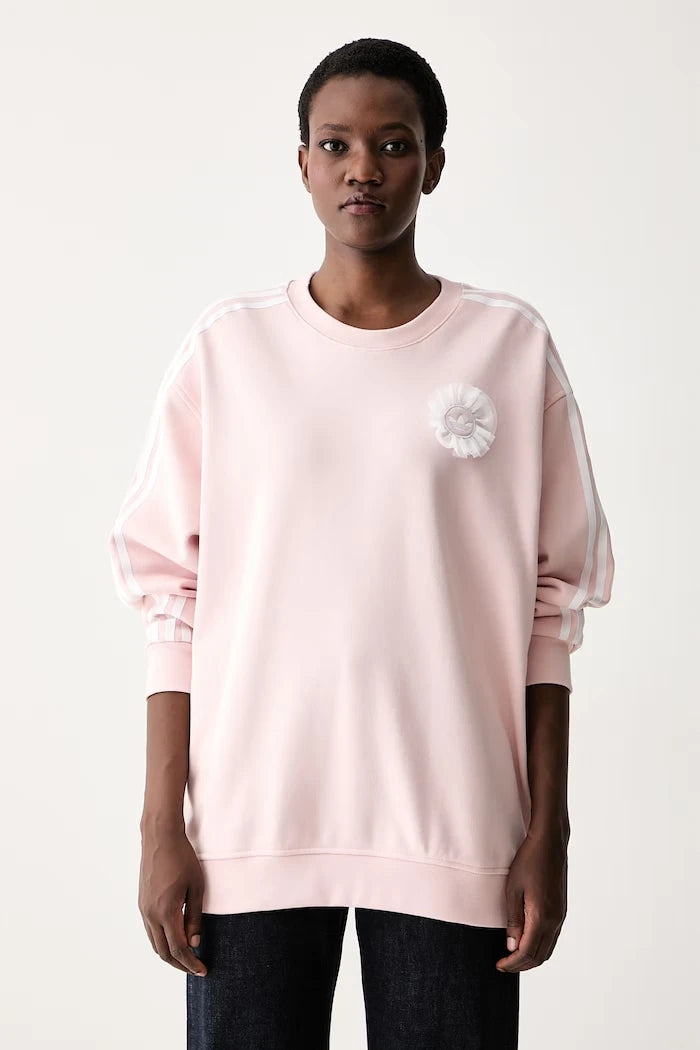 adidas Originals kadın pamuklu sweatshirt