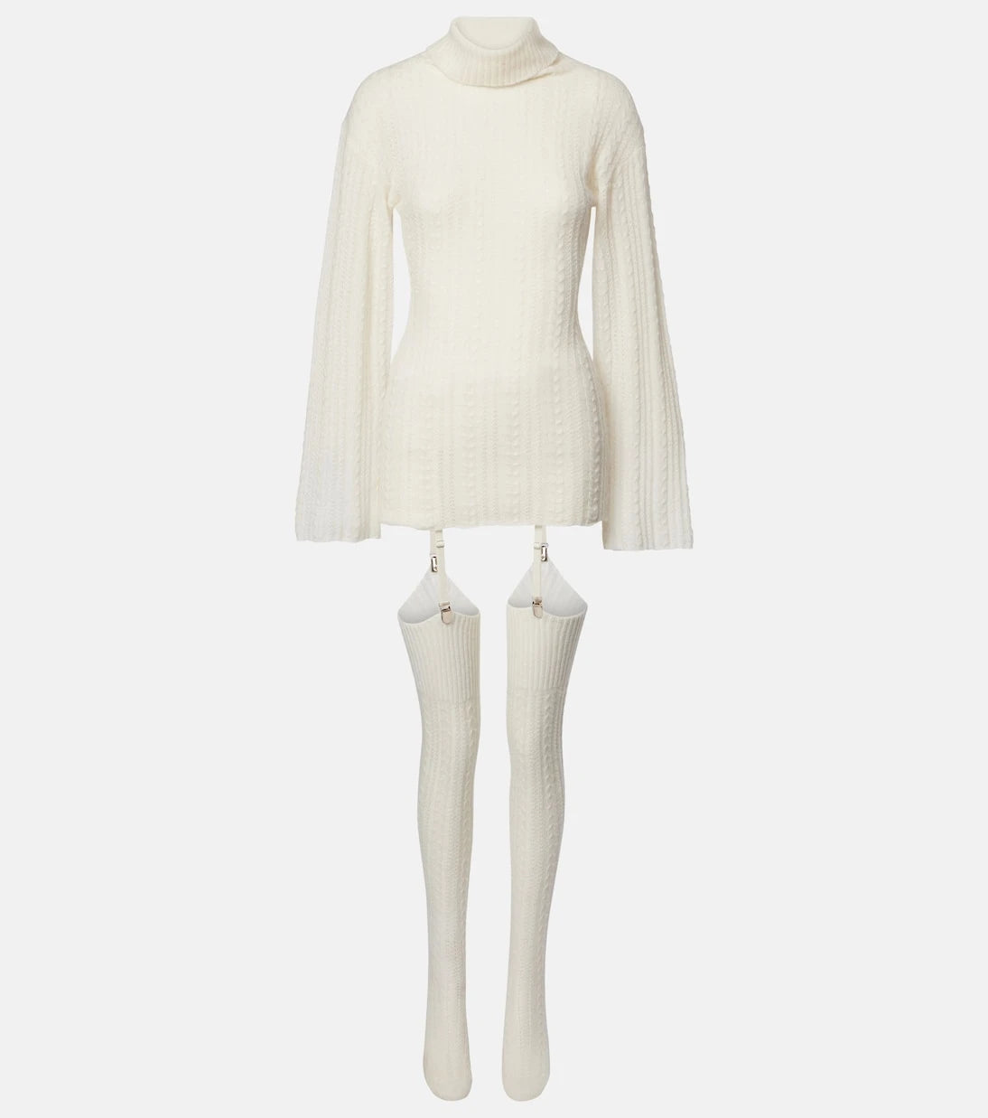 Aya Muse - Wool-blend minidress