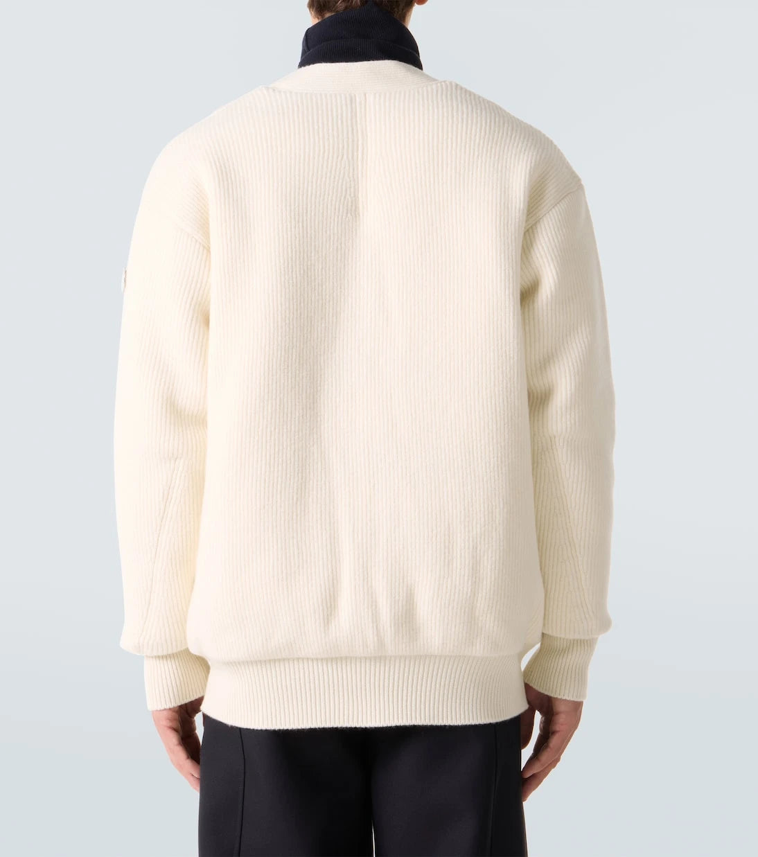 Moncler Genius - + Jil Sander virgin wool down cardigan