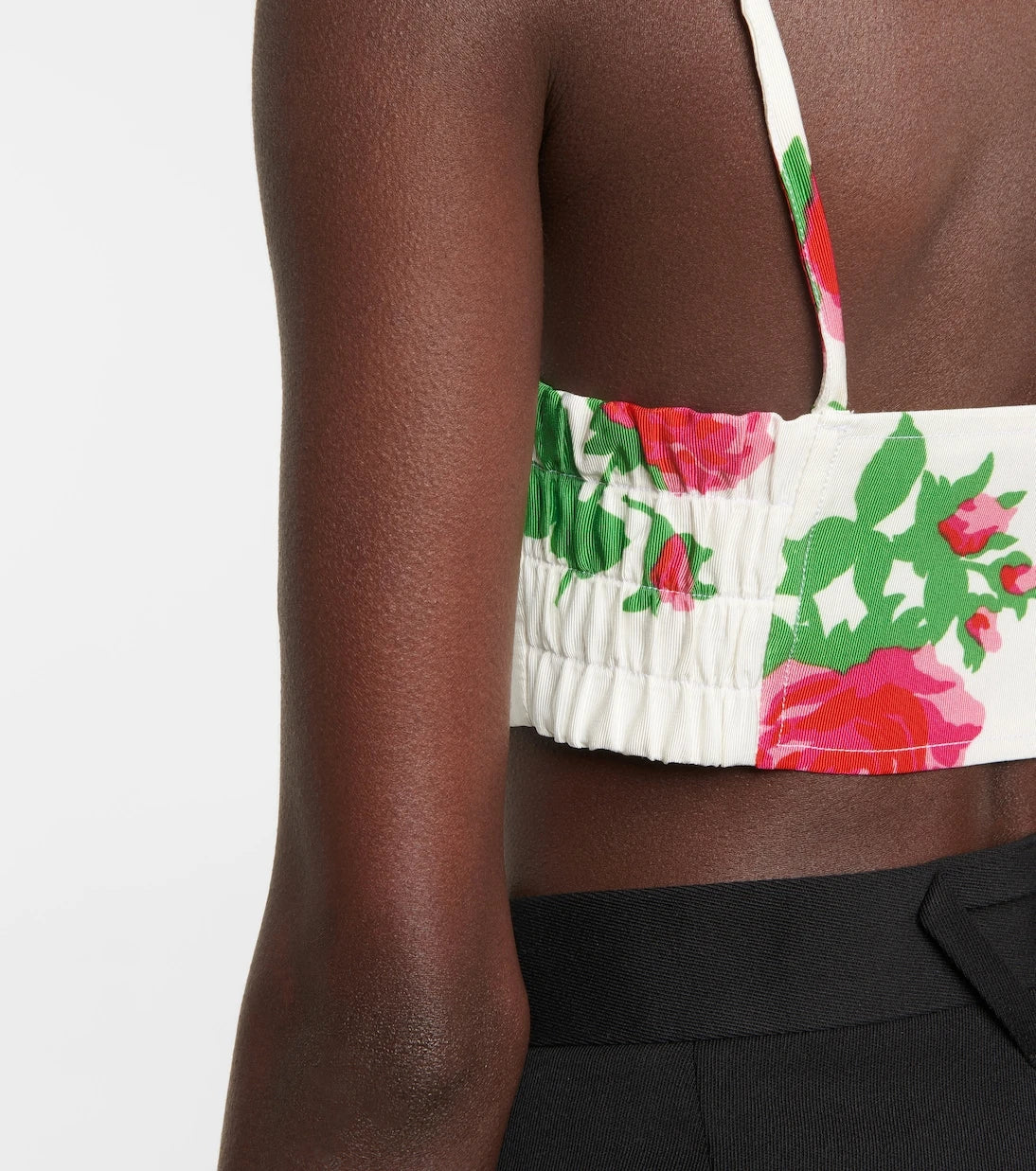 Alessandra Rich - Floral bralette