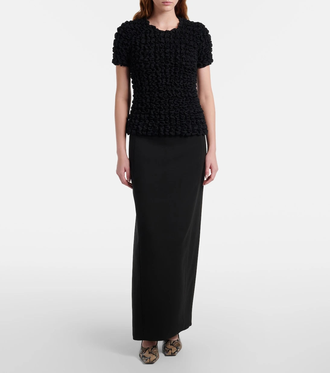 Khaite - Lyle crêpe maxi skirt