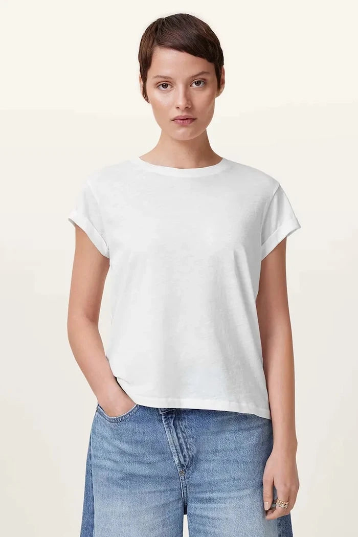 Памучна тениска AllSaints ANNA TEE