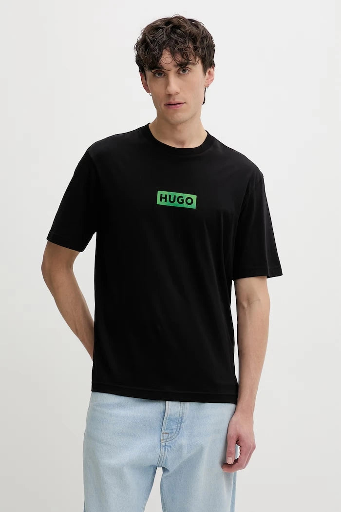 HUGO Blue erkek pamuklu tişört Nufotee