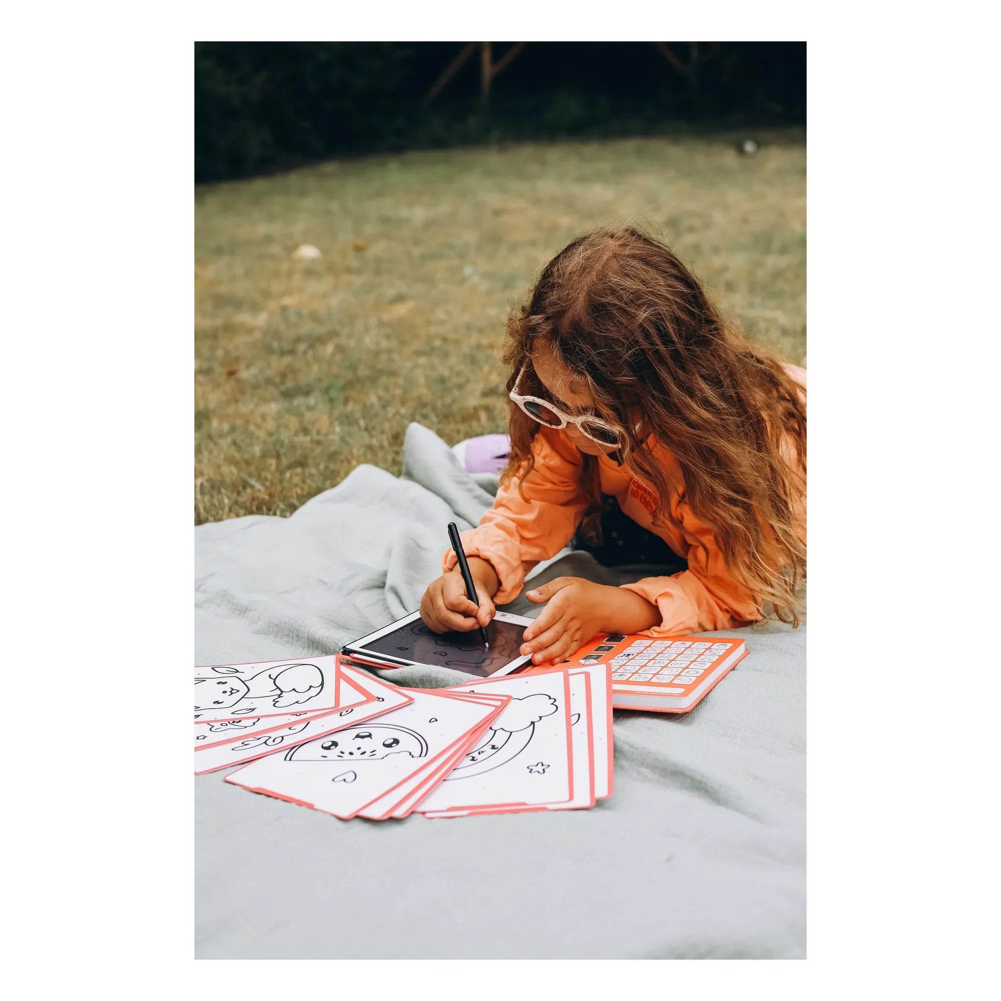 Kidywolf - Kidydraw Mini drawing board | Pink