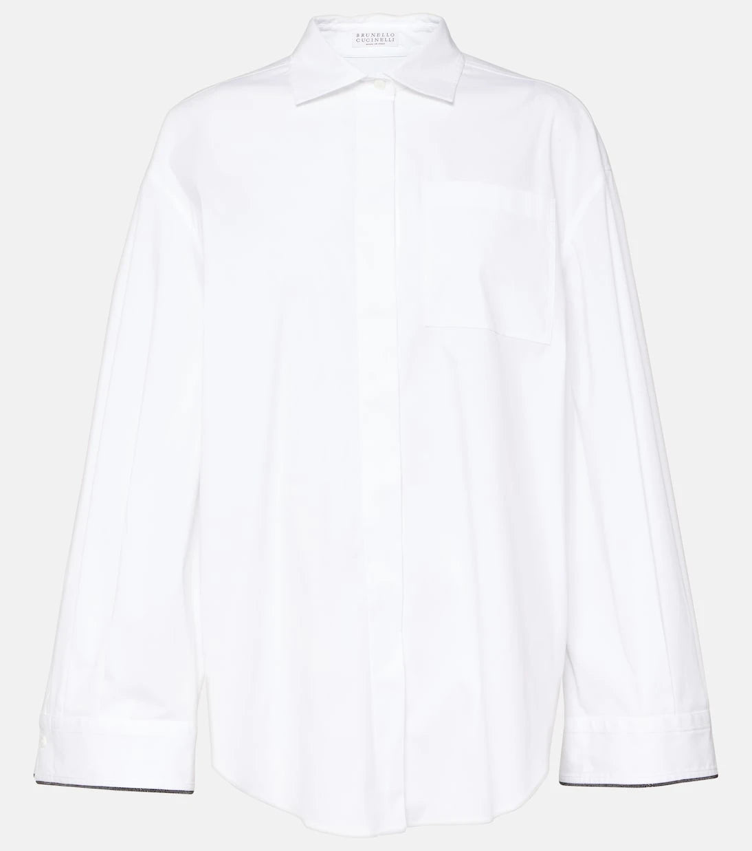 Brunello Cucinelli - Cotton-blend shirt