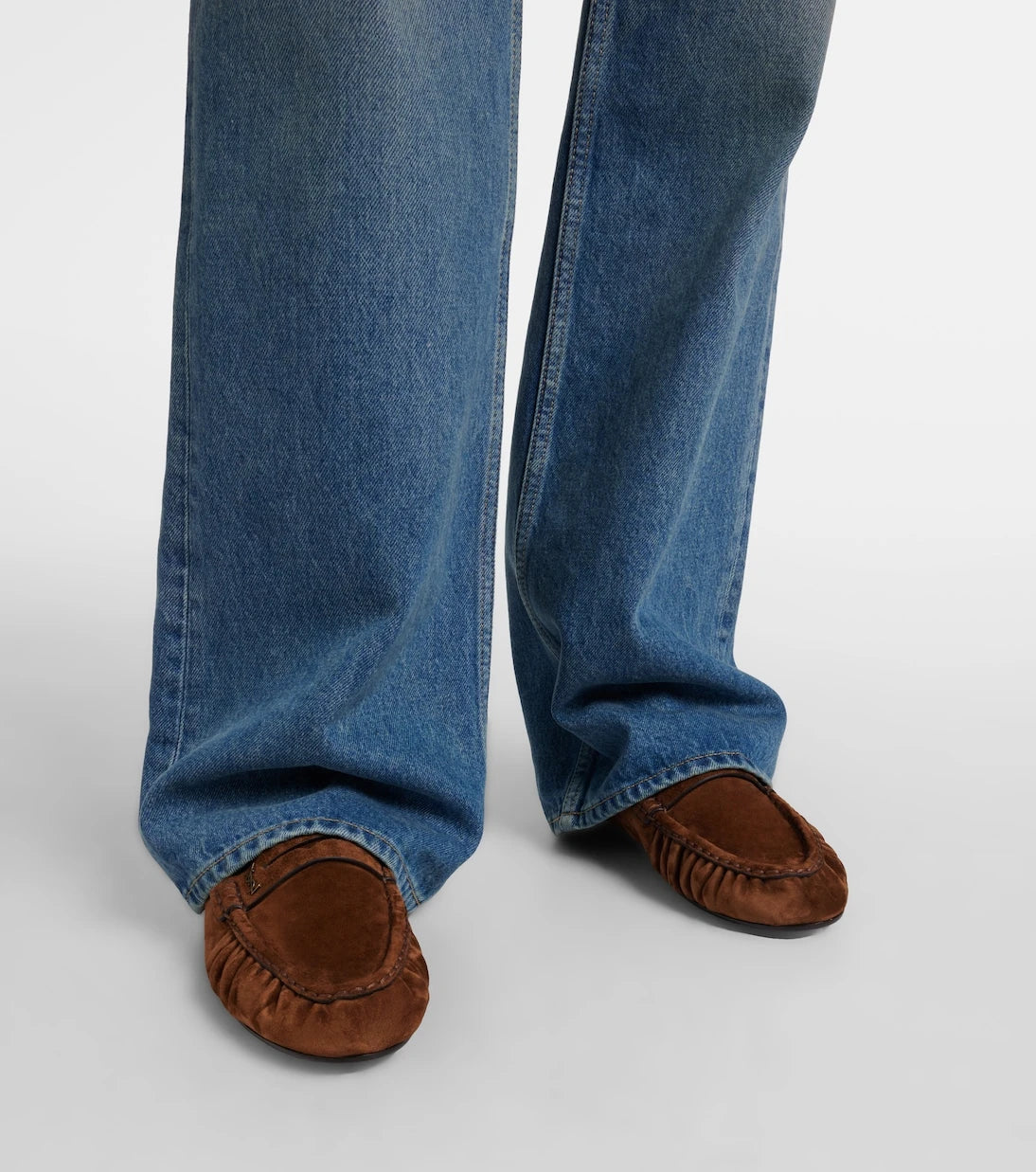 Saint Laurent - 70's high-rise wide-leg jeans