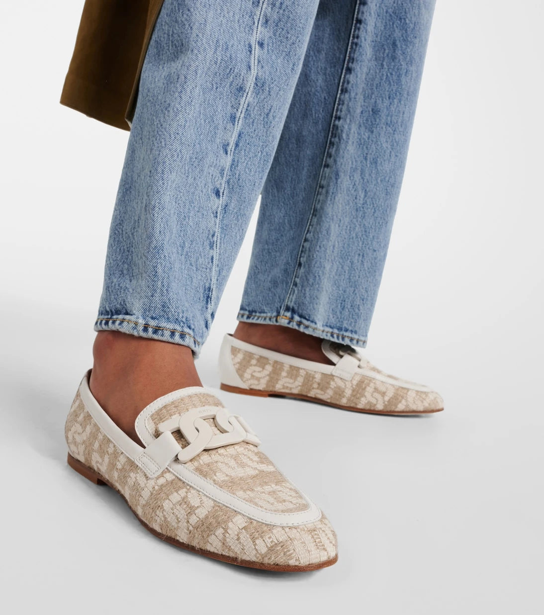 Tod's - Kate deri detaylı loafer'lar