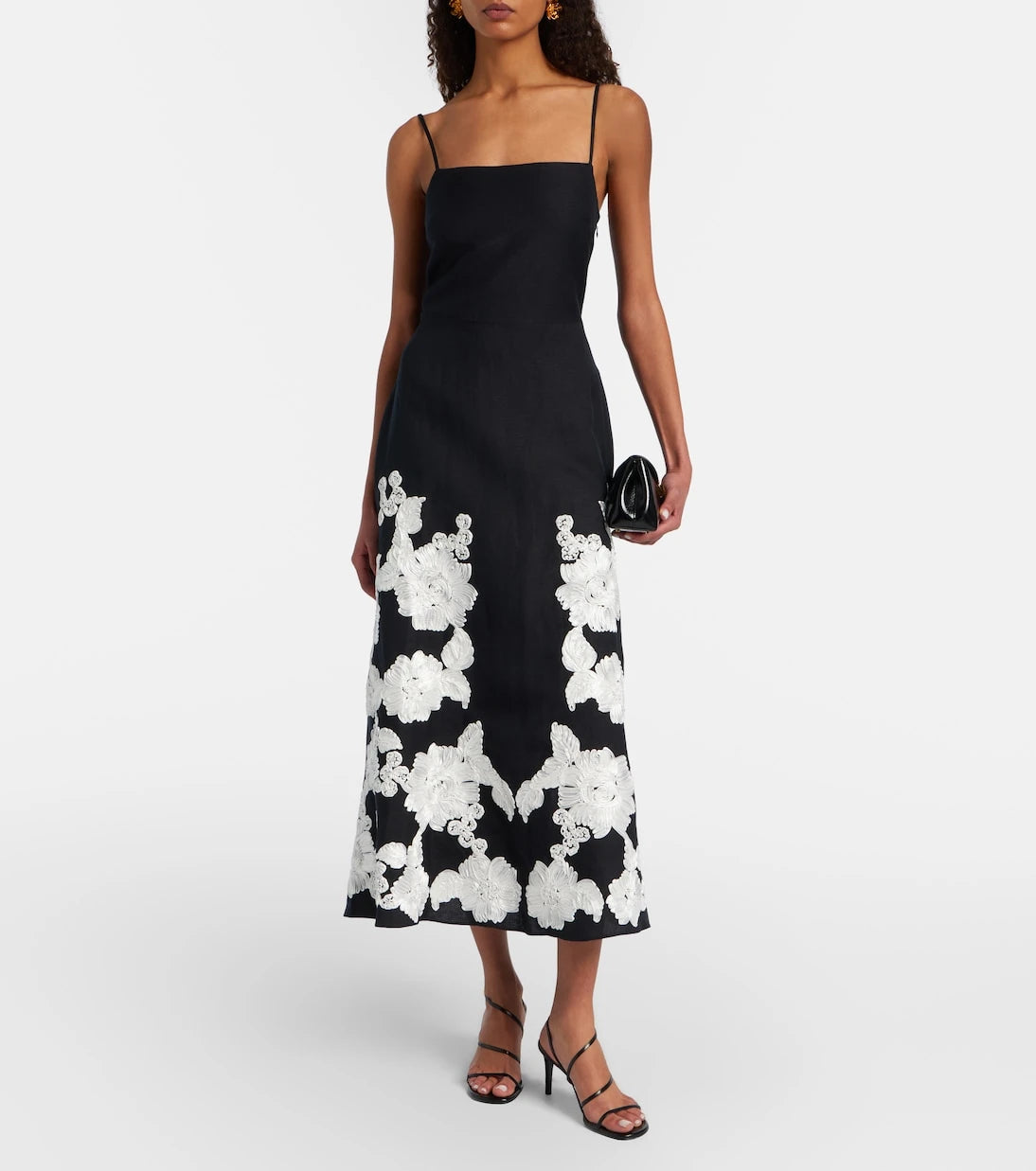Simkhai - Annabella linen-blend midi dress