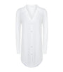 White Cotton Deluxe Boyfriend Nightshirt