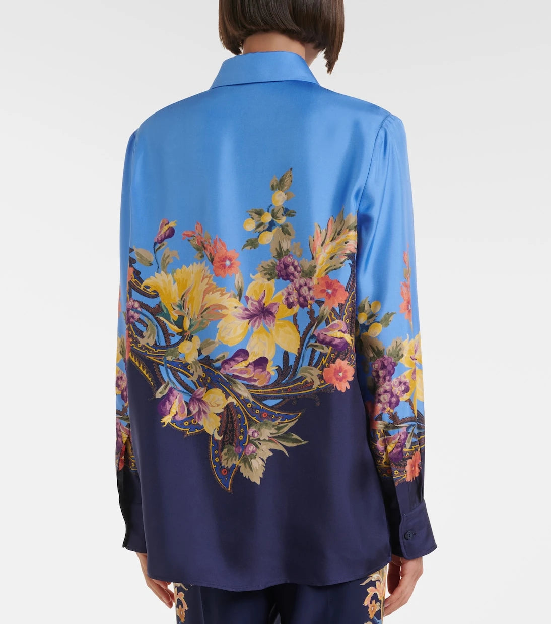 Etro - Floral silk shirt