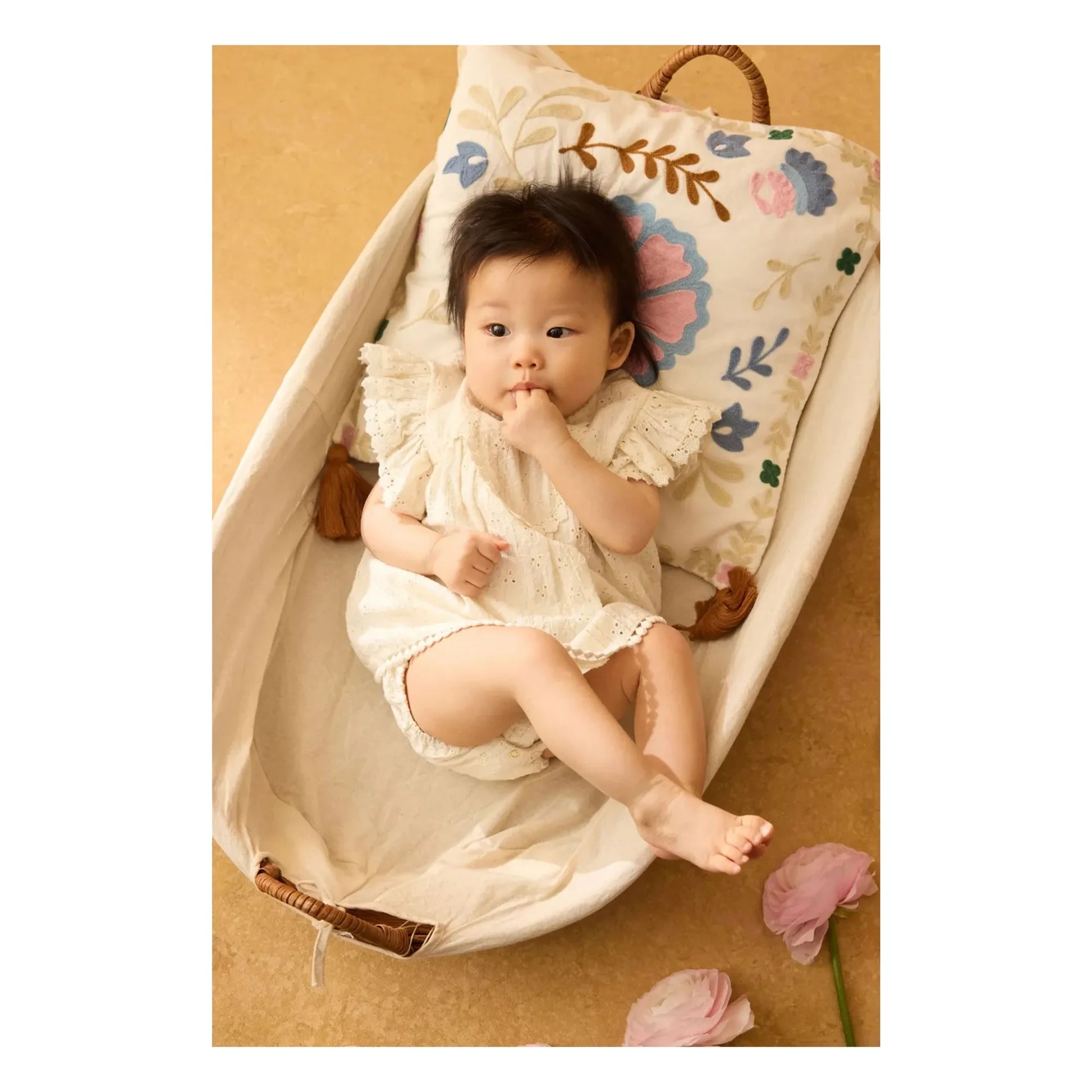 Louise Misha - Lulla romper | Ecru
