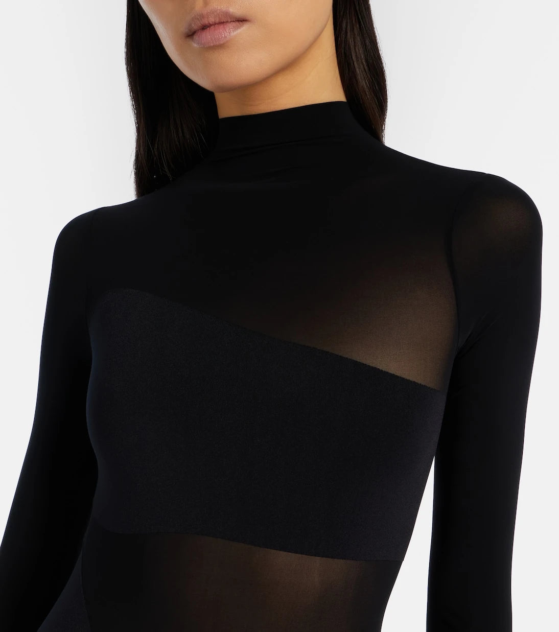 Wolford - بودي سوت Shade بتفصيلات