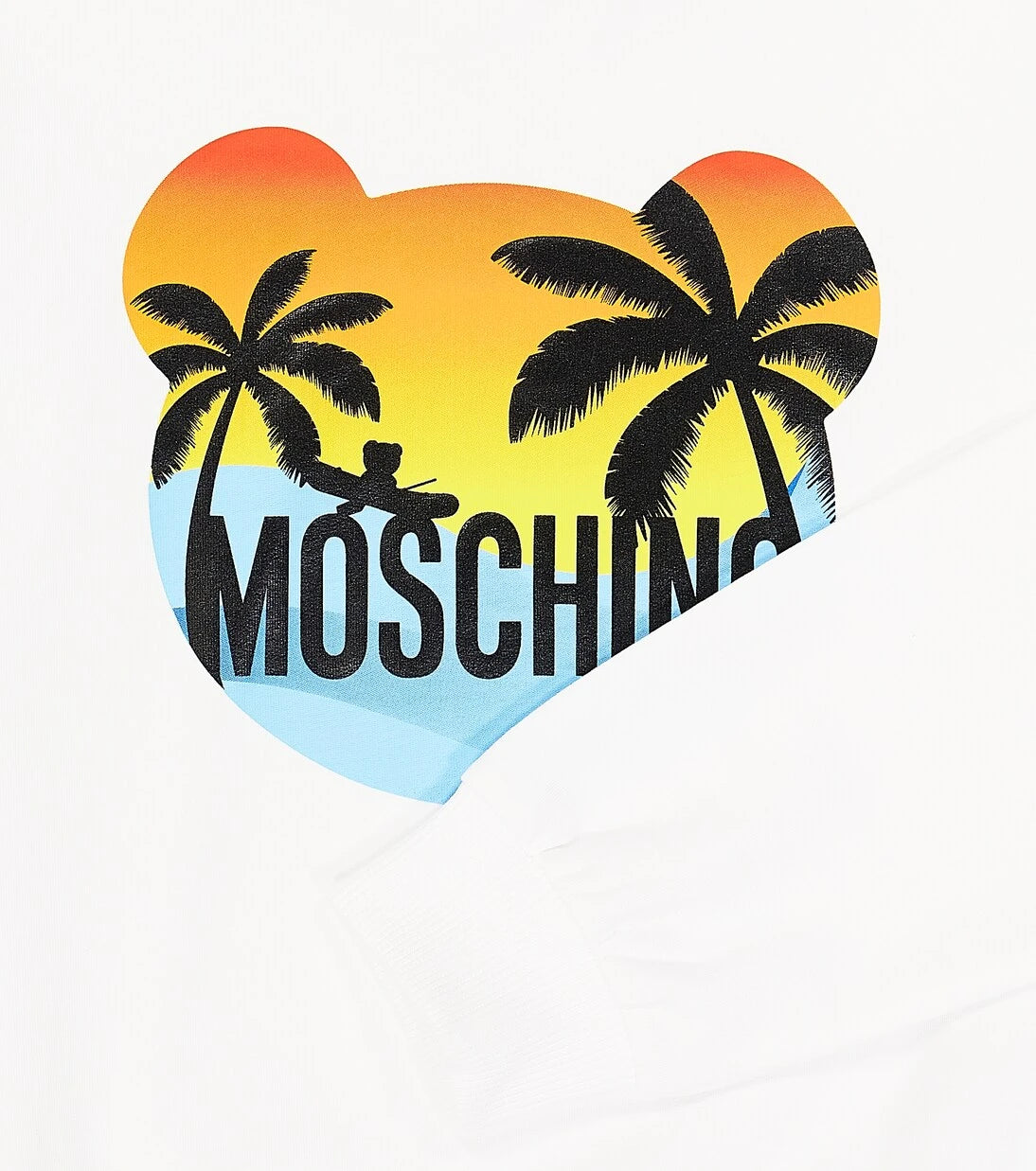 Moschino Kids - Printed cotton-blend sweatshirt