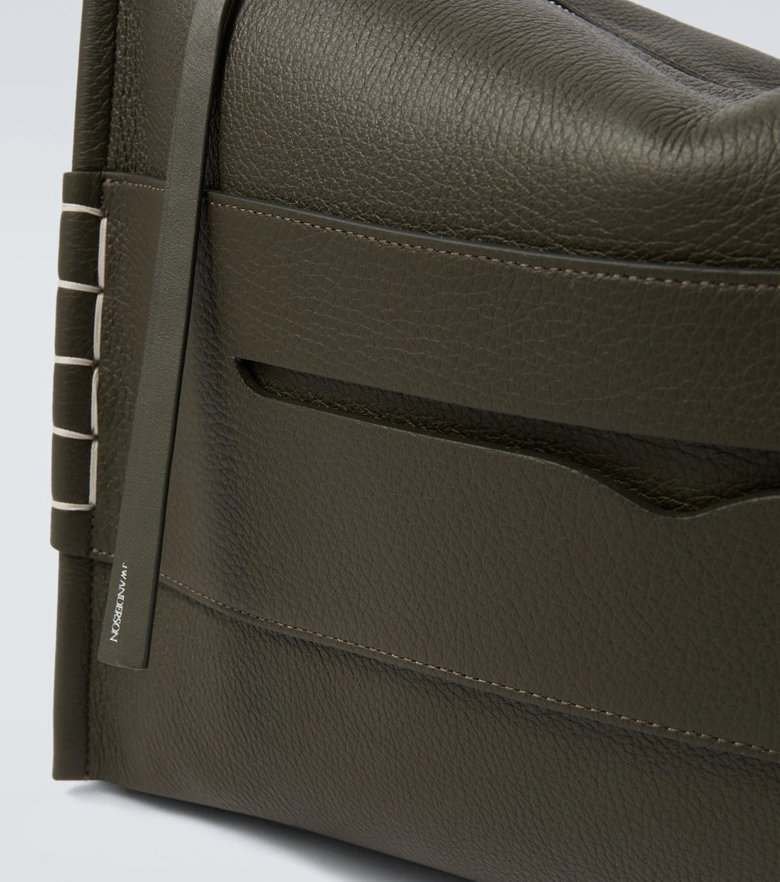 JW Anderson - Loafer leather messenger bag