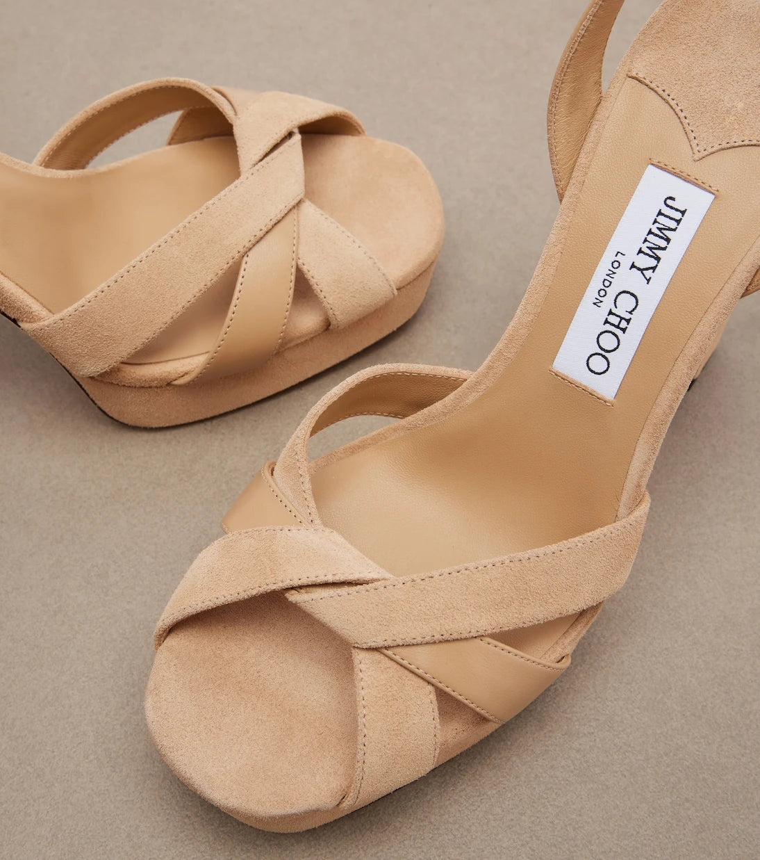 Jimmy Choo - Kove suede platform sandals