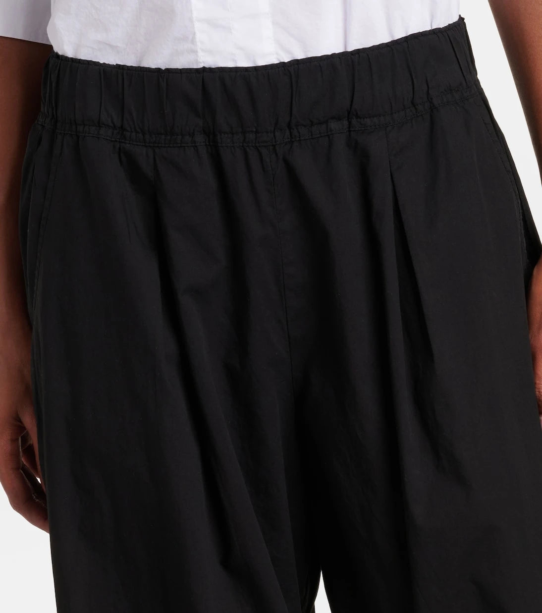Velvet - Sophia cotton poplin wide-leg pants