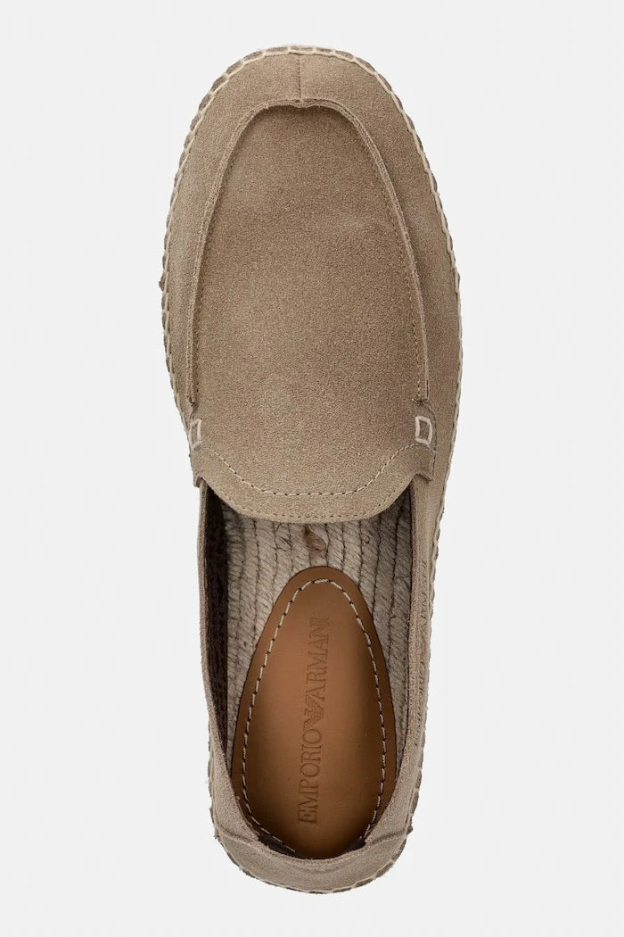 Emporio Armani Erkek Süet Espadril