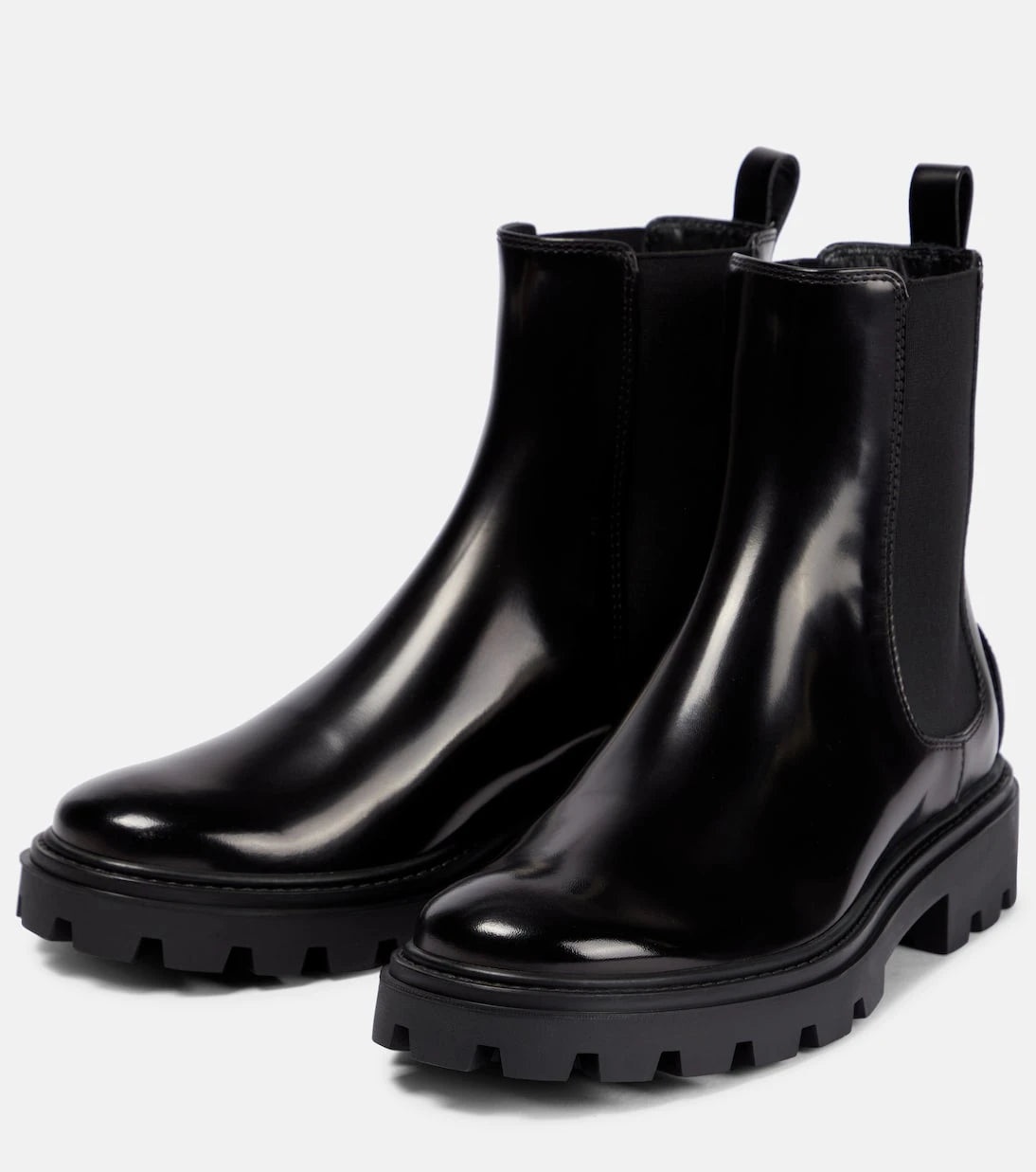 Tod's - Patent leather Chelsea boots