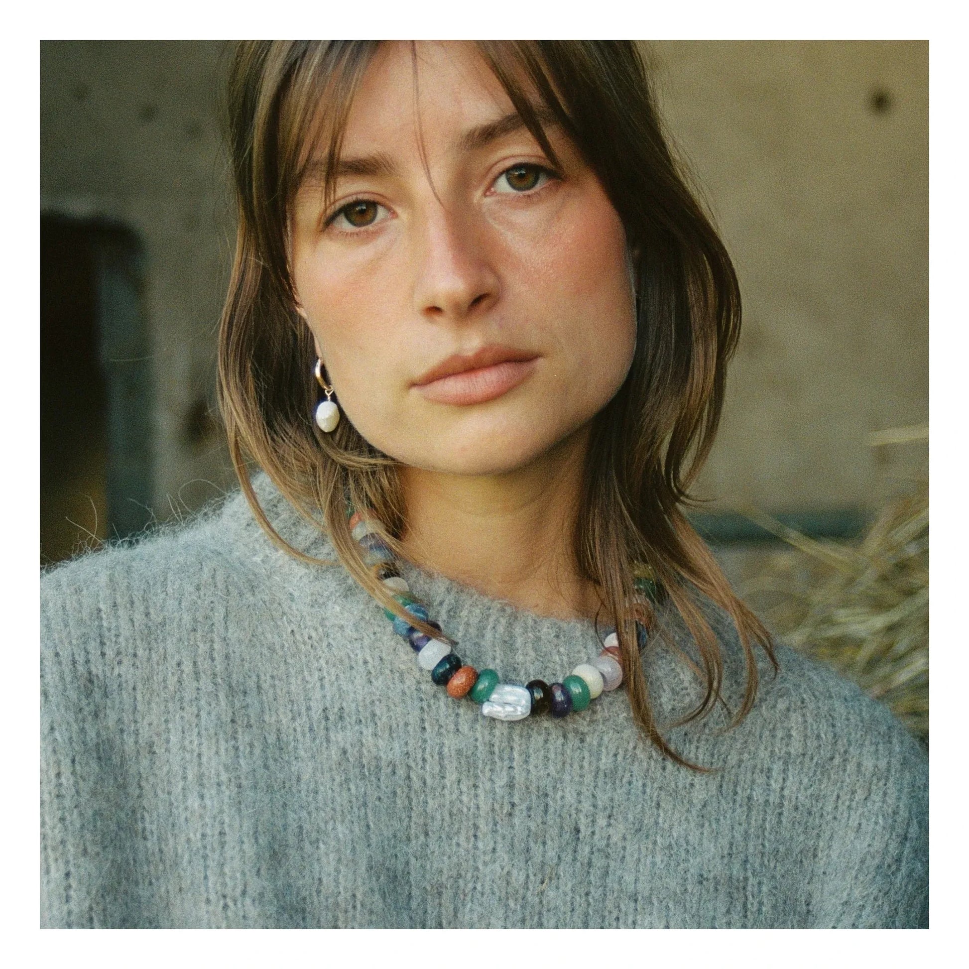 Camille Colette Studio - Amé necklace | Blue