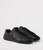 Nappa Leather Antiqued Sneakers