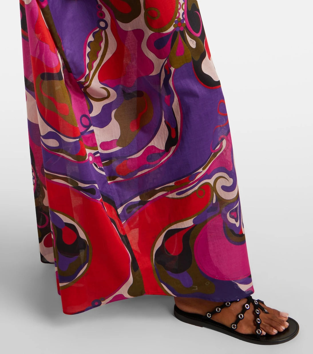Pucci - Orchidee cotton maxi dress