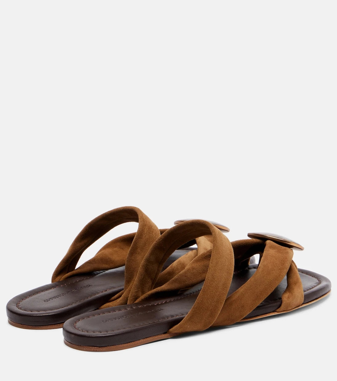 Christopher Esber - Doma embellished suede sandals