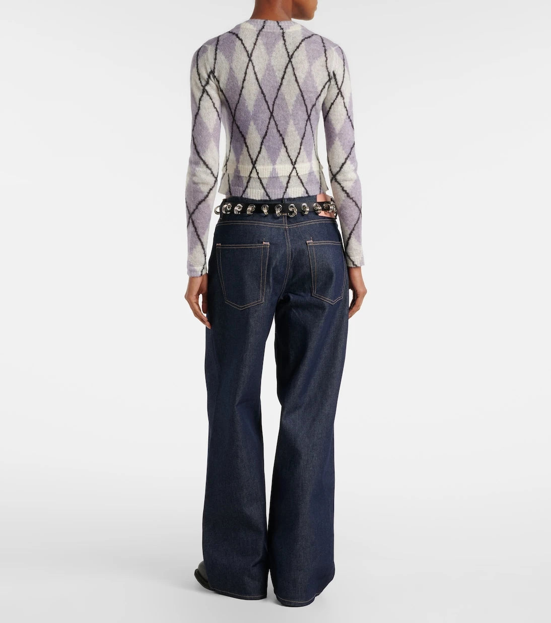 Acne Studios - 1981 mid-rise wide-leg jeans