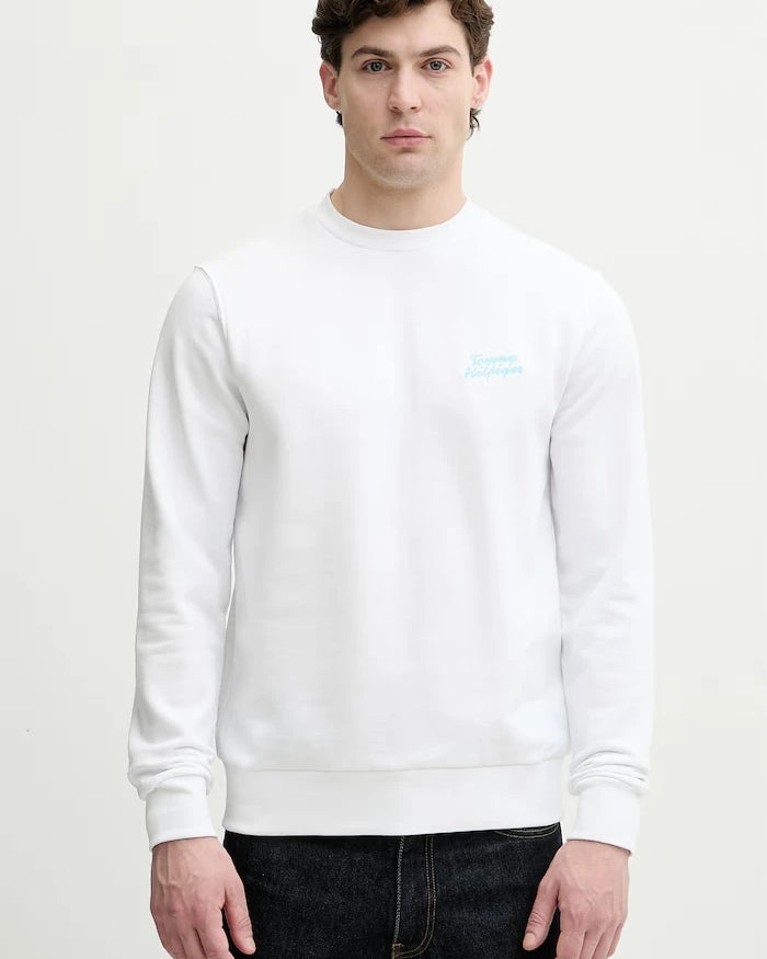 Tommy Hilfiger erkek pamuklu sweatshirt
