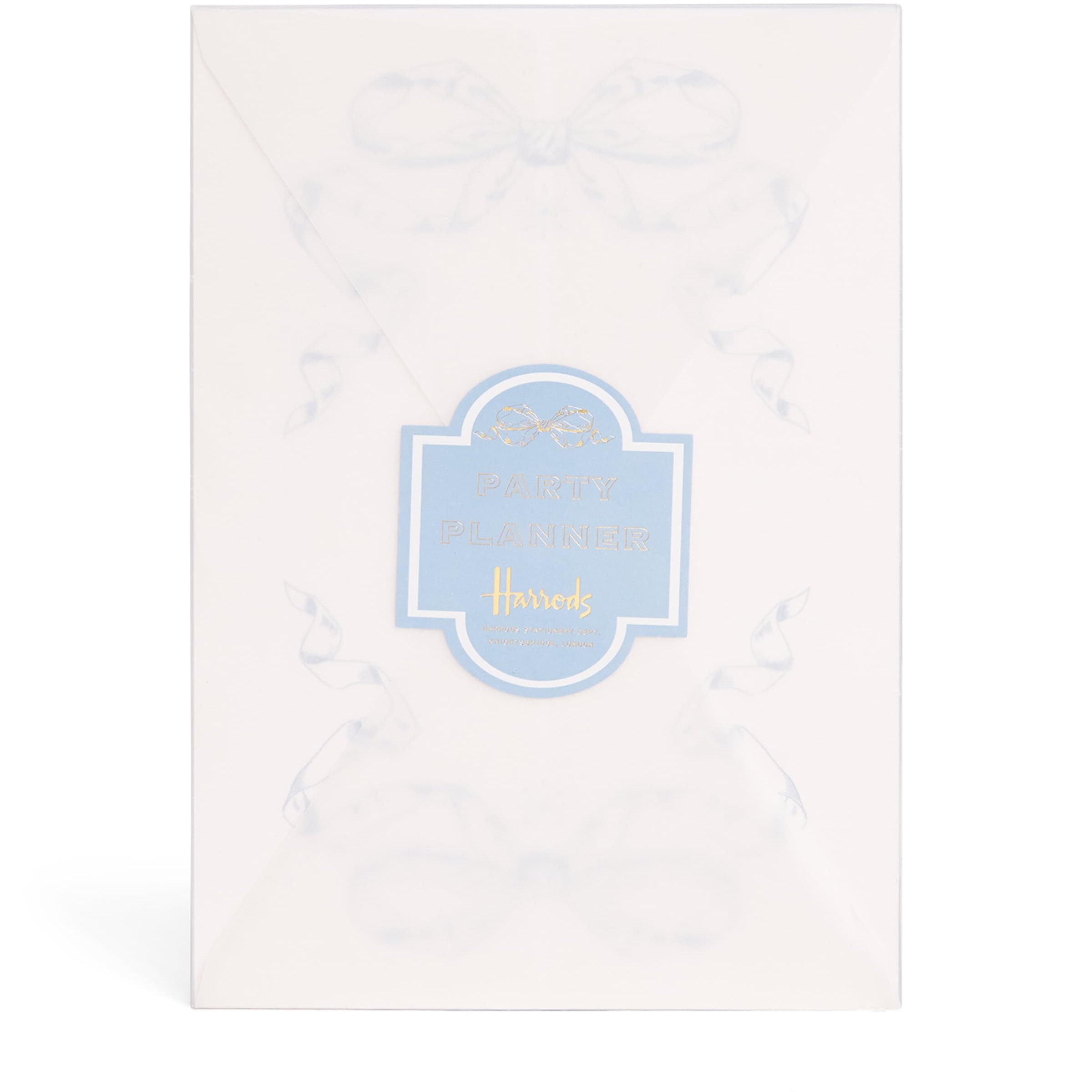Harrods A5 Party Planner Notebook