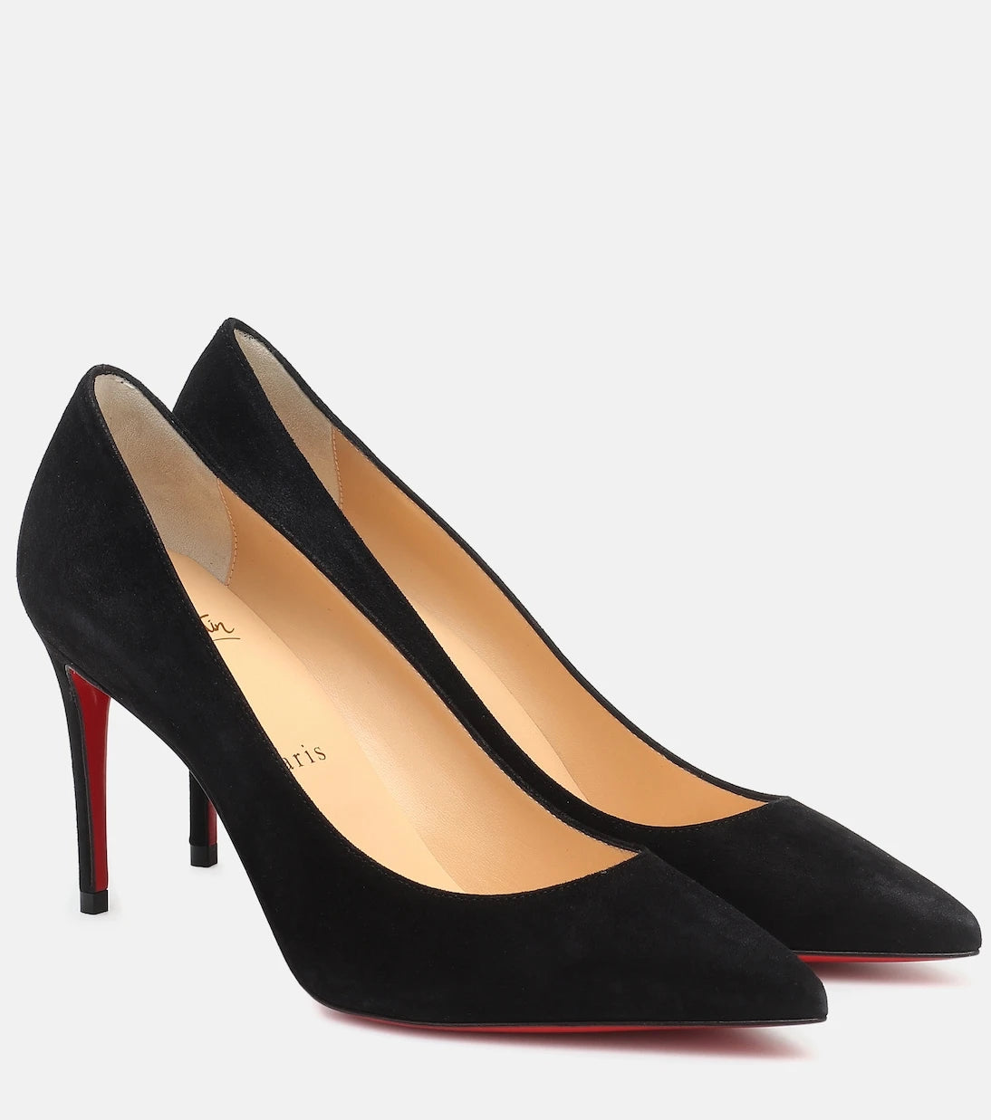 Christian Louboutin - Kate 85 suede pumps