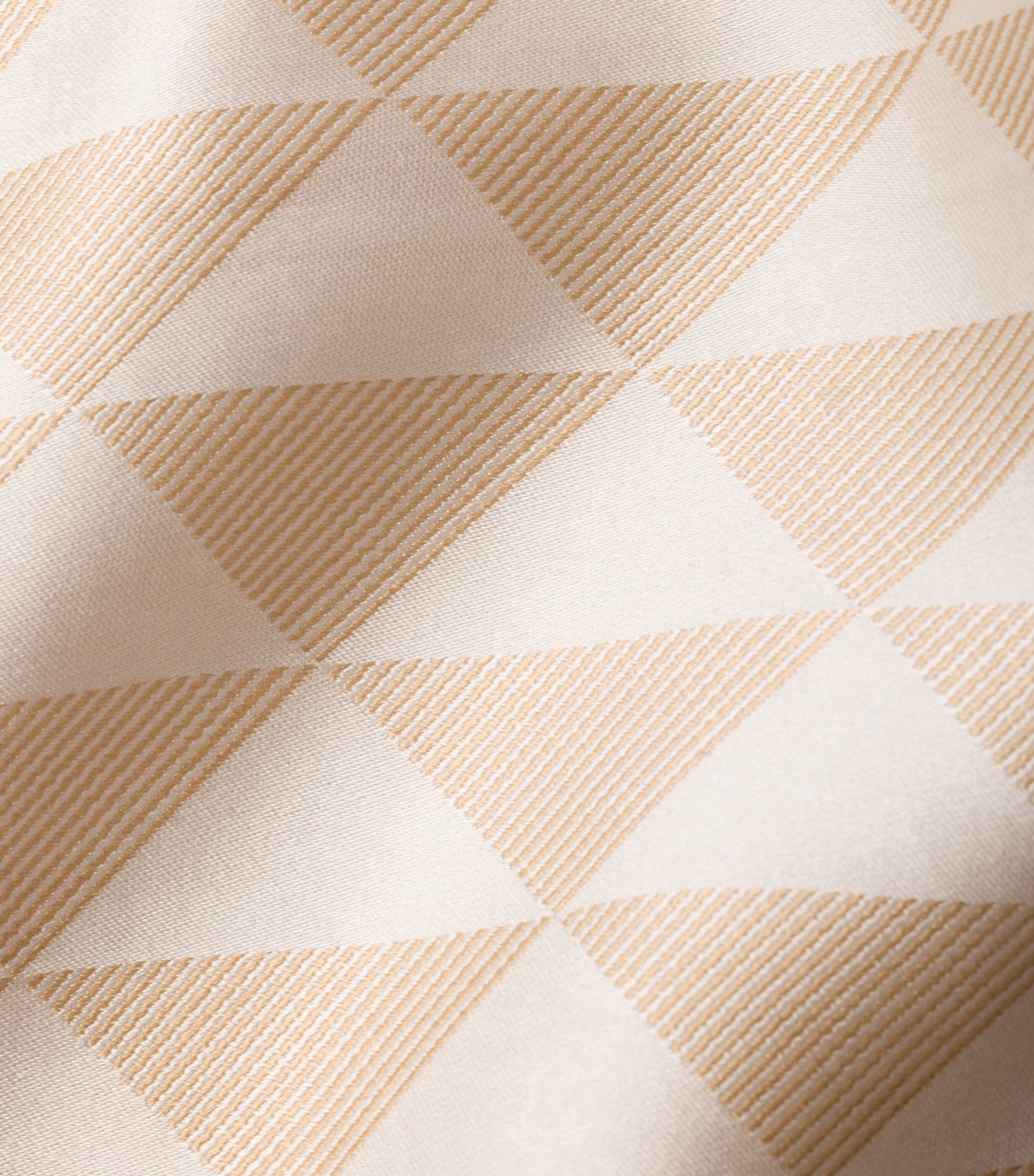 Brown Silk Triangle Scarf