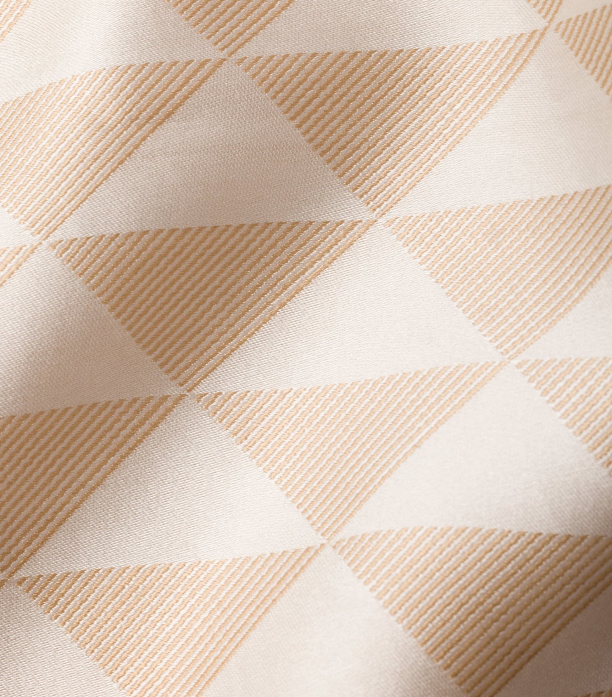 Brown Silk Triangle Scarf