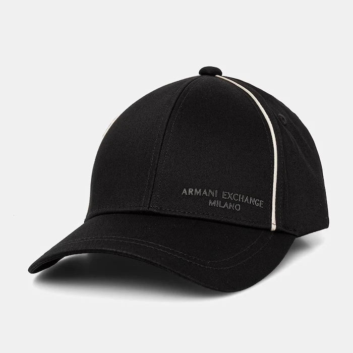 Armani Exchange Бейзболна шапка мъжка памучна